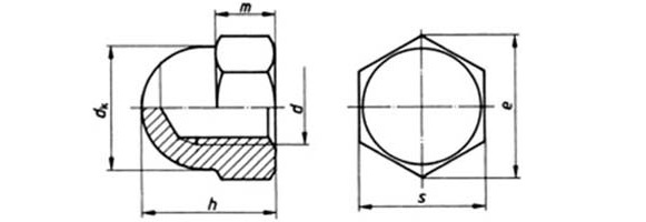 DIN 1587 Cap Nuts