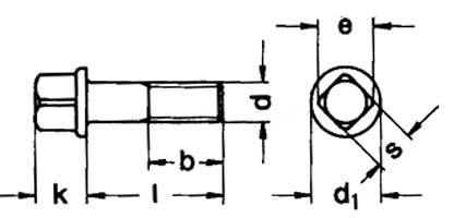 Square Head Bolts With Collar