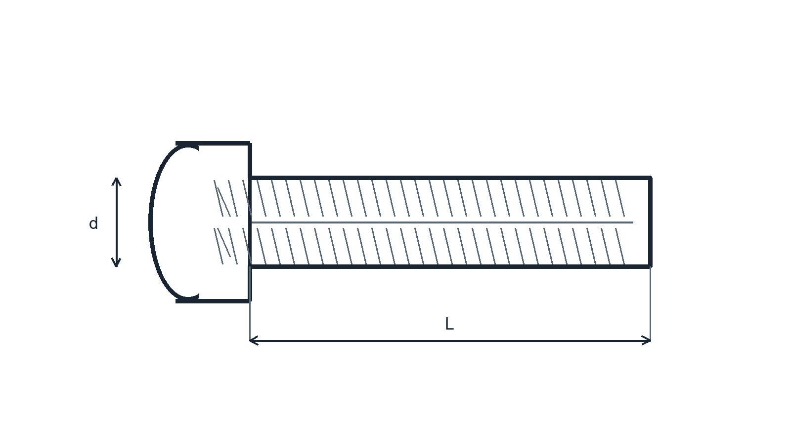 IFI 544 Metric Round Head Ribbed Neck Bolts technical drawing: IFI-544 specifies metric round-head ribbed-neck bolts. Drawing shows shank, round head, ribbed neck and length dimensions.
