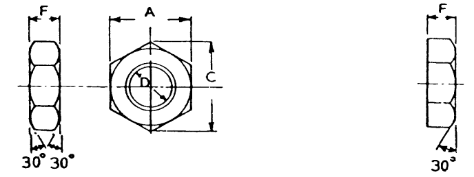 Hexagon Lock Nuts